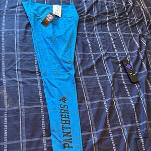 NWT CAROLINA PANTHERS Foco NFL TEAM LEGGINGS/ size XL
